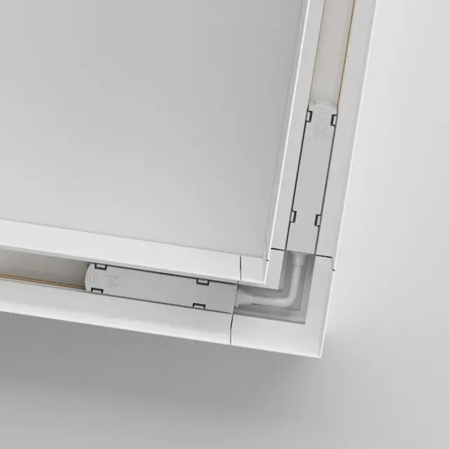 Коннектор Maytoni GRAVITY — магнитные, белый, ракурс 3