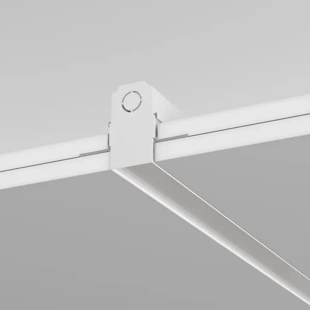 Шинопровод Maytoni BUSBAR TRUNKINGS EXILITY — магнитные, белый, ракурс 2