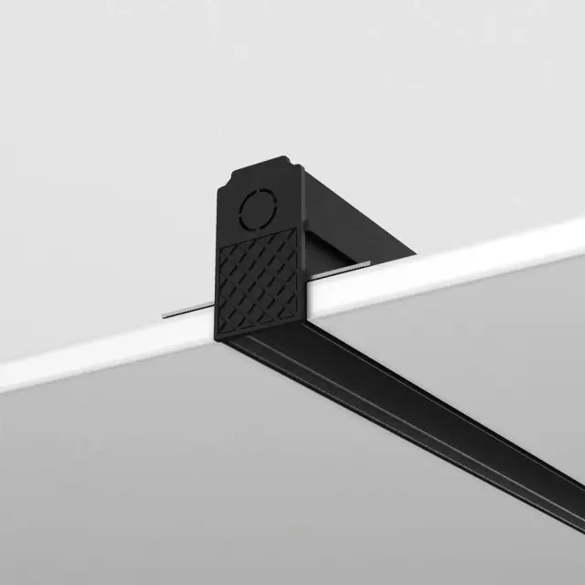Шинопровод Maytoni BUSBAR TRUNKINGS EXILITY — магнитные, черный, ракурс 2
