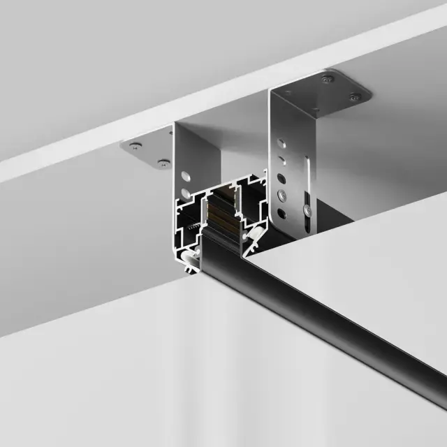 Шинопровод Maytoni MAGNETIC TRACK SYSTEM EXILITY — магнитные, черный