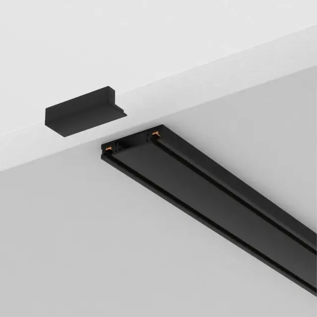Шинопровод Maytoni BUSBAR TRUNKINGS RADITY — магнитные, черный, ракурс 3