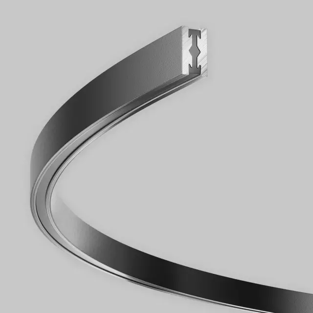 Шинопровод Maytoni BUSBAR TRUNKINGS FLARITY — магнитные, черный