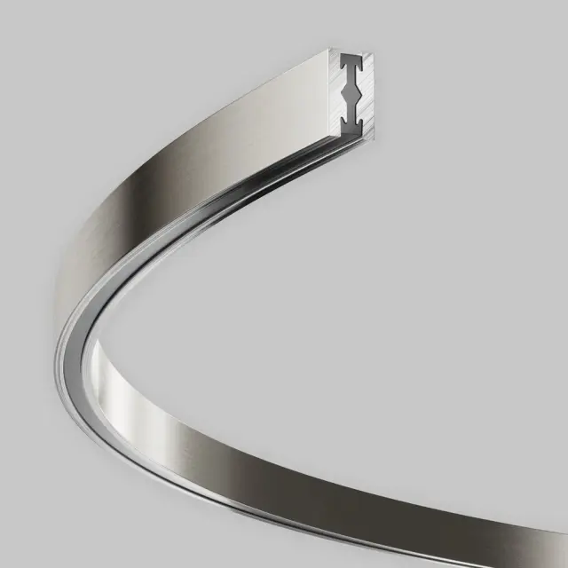 Шинопровод Maytoni BUSBAR TRUNKINGS FLARITY — магнитные, никель