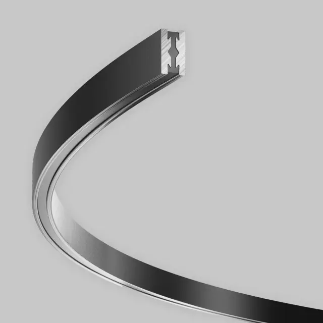Шинопровод Maytoni BUSBAR TRUNKINGS FLARITY — магнитные, черный