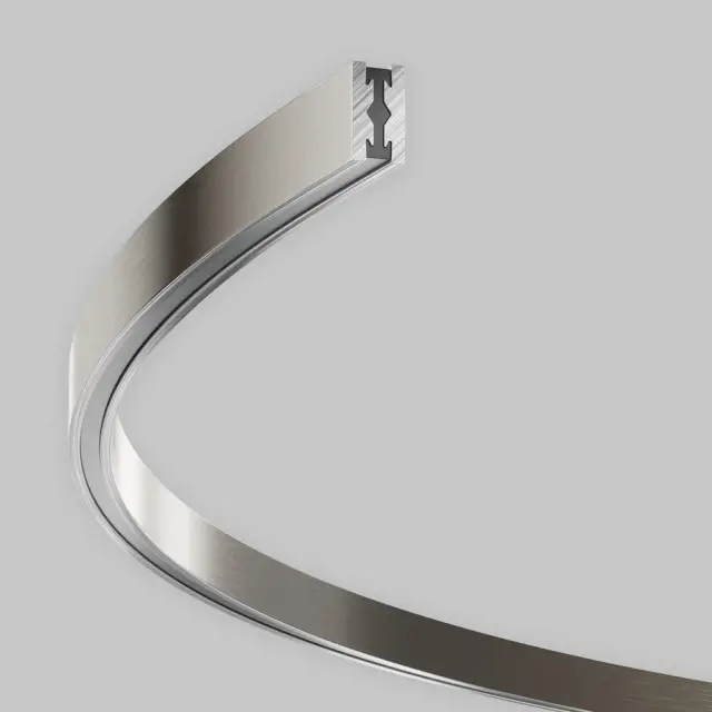 Шинопровод Maytoni BUSBAR TRUNKINGS FLARITY — магнитные, никель