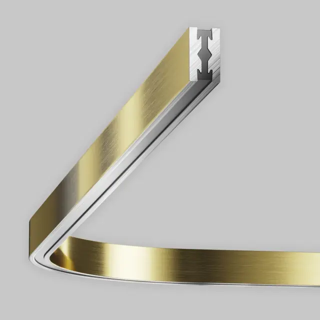 Коннектор Maytoni ACCESSORIES FOR TRACKS FLARITY — магнитные, латунь