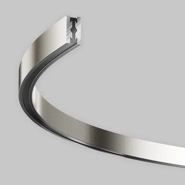 Шинопровод Maytoni BUSBAR TRUNKINGS FLARITY — магнитные, никель