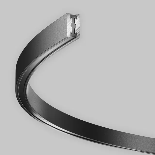 Шинопровод Maytoni BUSBAR TRUNKINGS FLARITY — магнитные, черный