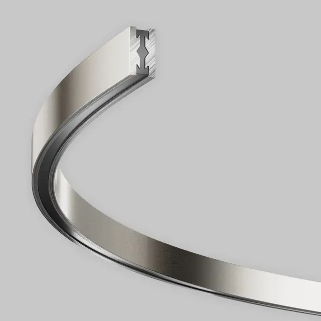 Шинопровод Maytoni BUSBAR TRUNKINGS FLARITY — магнитные, никель