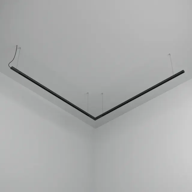 Шинопровод Maytoni BUSBAR TRUNKINGS BASITY — магнитные, черный, ракурс 5