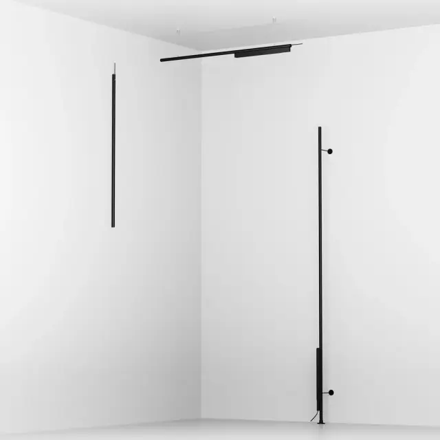Шинопровод Maytoni BUSBAR TRUNKINGS LEVITY — магнитные, черный, ракурс 5