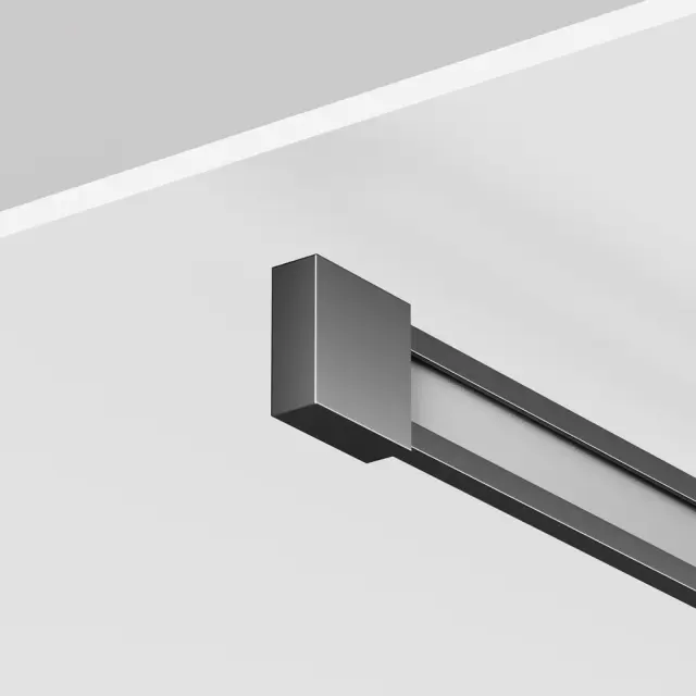 Шинопровод Maytoni BUSBAR TRUNKINGS FLEXITY — магнитные, черный, ракурс 2