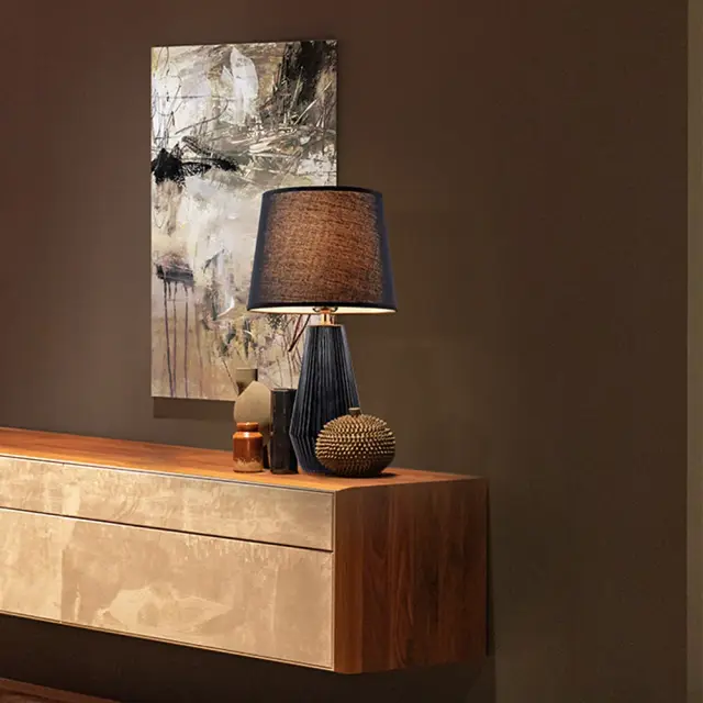 Настольная лампа Maytoni CALVIN TABLE — черный, ракурс 7