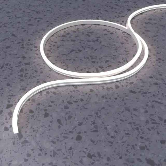 Гибкий неон 17х12 24В 10Вт/м 4000K IP67 5м