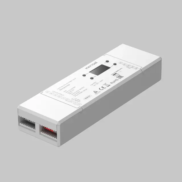 Контроллер DALI DT8 четырёхканальный 12-24В Цветной (RGB)+W 180Вт