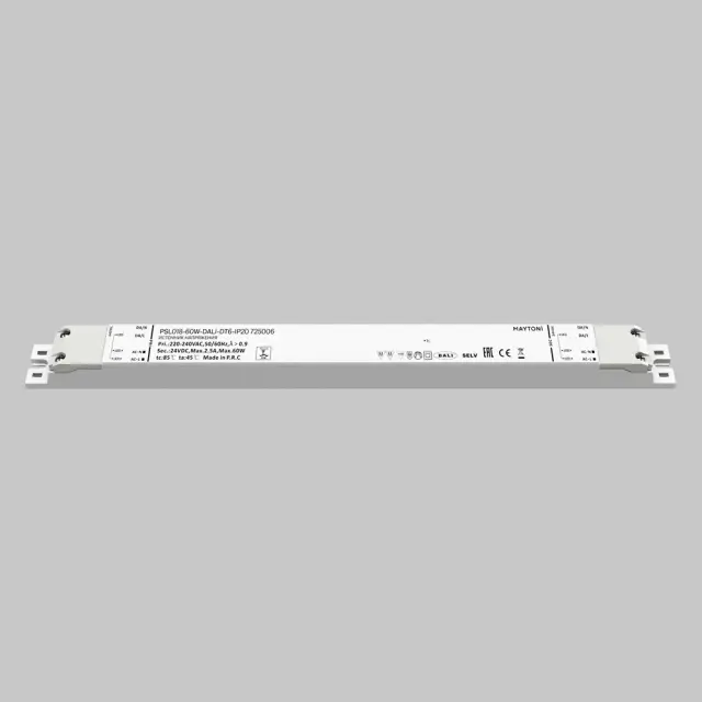 Источник напряжения 24В DALI DT6 60Вт IP 20, ракурс 2