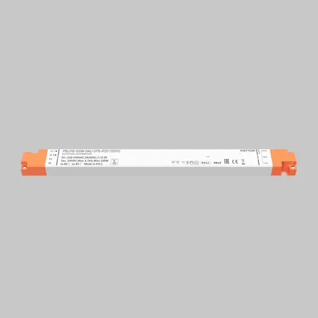Источник напряжения 24В DALI DT8 100Вт IP 20, ракурс 2