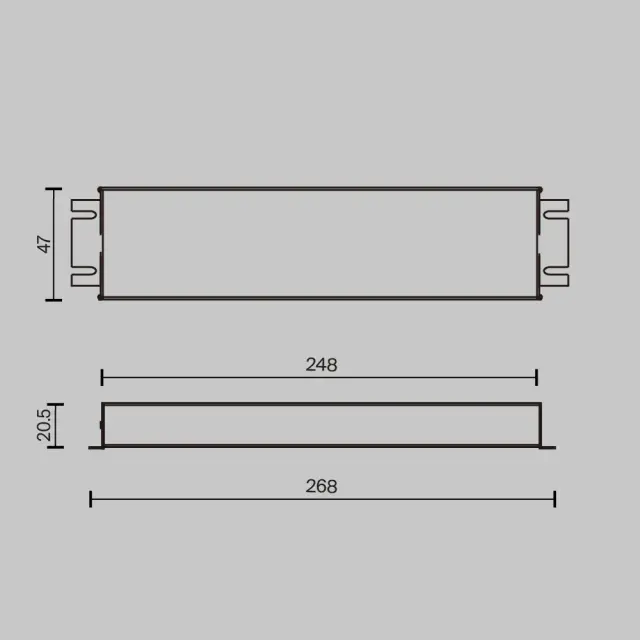 Источник напряжения TRIAC 24В 150Вт IP 67, ракурс 2