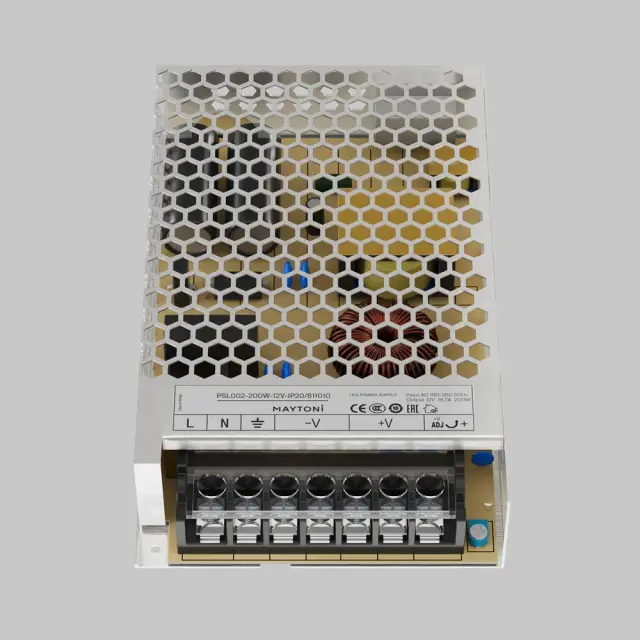 Источник напряжения PSL002 12В 200Вт IP 20 811010, ракурс 2