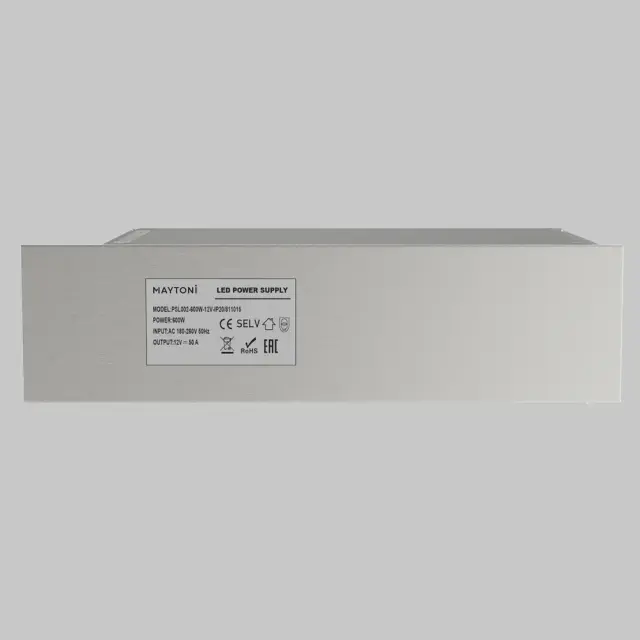 Источник напряжения PSL002 12В 600Вт IP 20 811015, ракурс 2