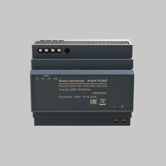 Источник напряжения PSL016 24В 150Вт IP 20 821018, ракурс 2