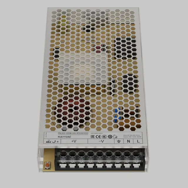 Источник напряжения PSL002 24В 300Вт IP 20 821020, ракурс 2