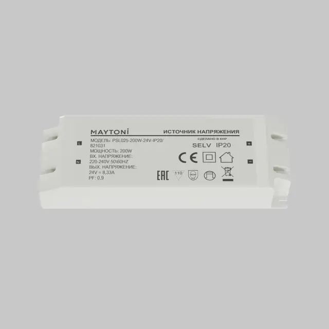 Источник напряжения PSL025 24В 200Вт IP20 821031, ракурс 2