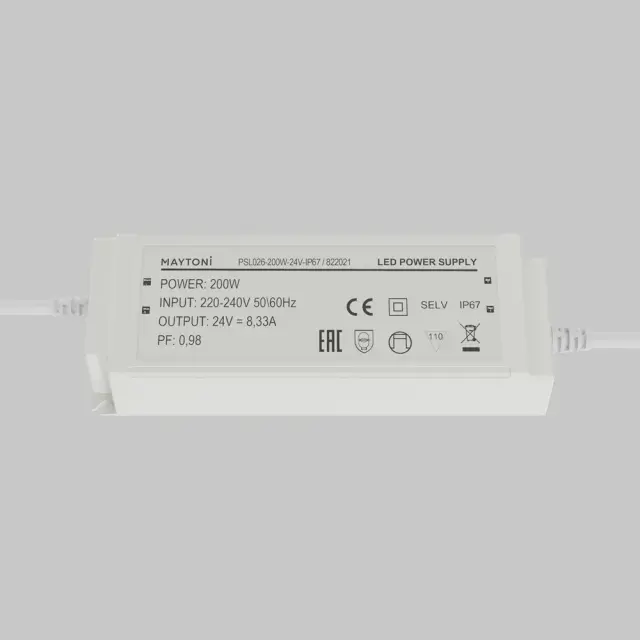 Источник напряжения PSL026 24В 200Вт IP67 822021, ракурс 2