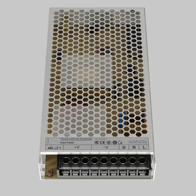 Источник напряжения PSL006 48В 250Вт IP 20 831009, ракурс 2