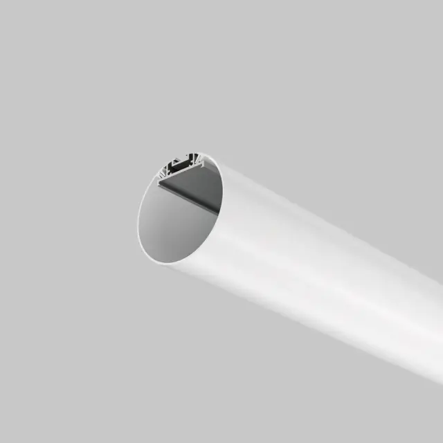 Алюминиевый профиль подвесной D60 (Серебро, 2 м), ALM-D60-S-2M, ракурс 4