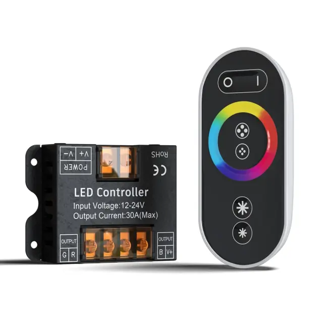 Контроллер для источника света Цветной (RGB) 12-24В 720Вт