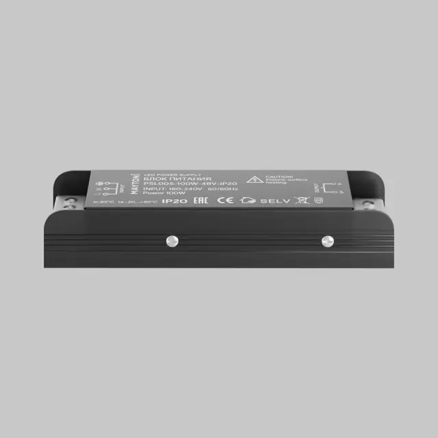 Источник напряжения 48В 100Вт IP20 PSL005, ракурс 3