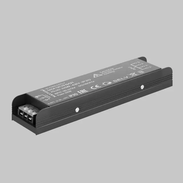 Источник напряжения 48В 200Вт IP20 PSL007, ракурс 4