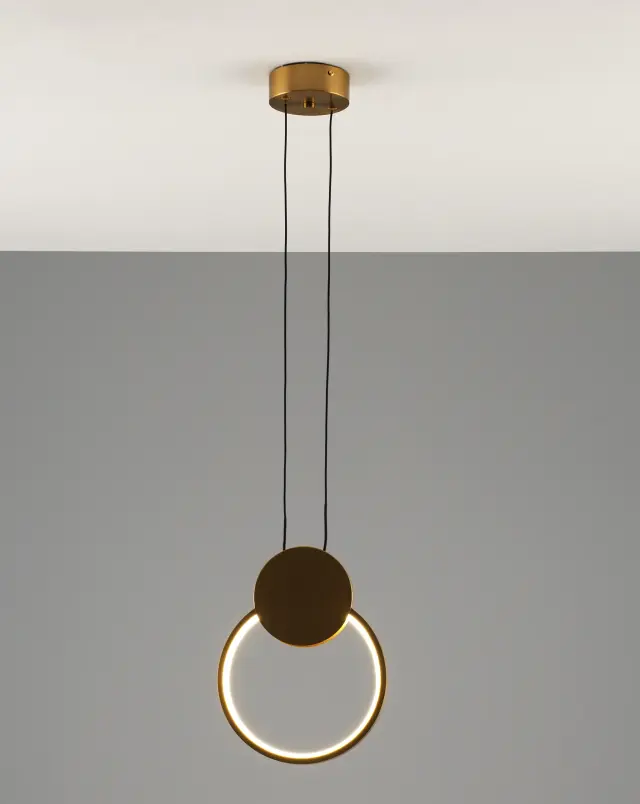 Светильник Moderli V10500-PL STORE — латунь, ракурс 2