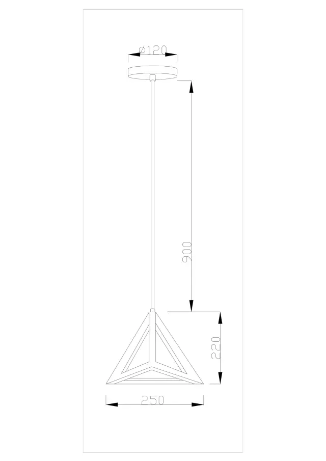Светильник Moderli V1620-1P AMBIENTE — черный, ракурс 7
