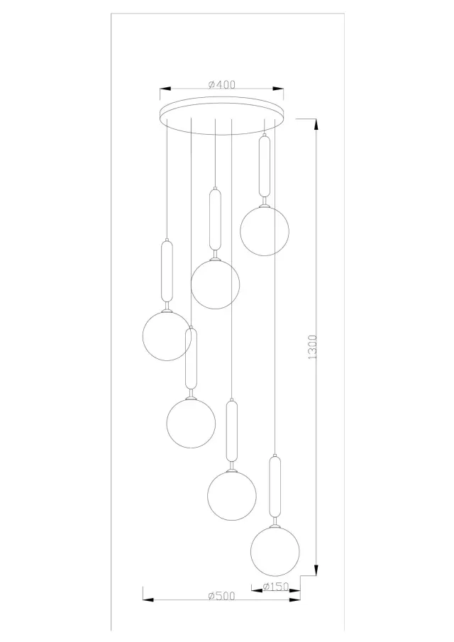 Светильник Moderli V2031-1P COVEY — черный, ракурс 6