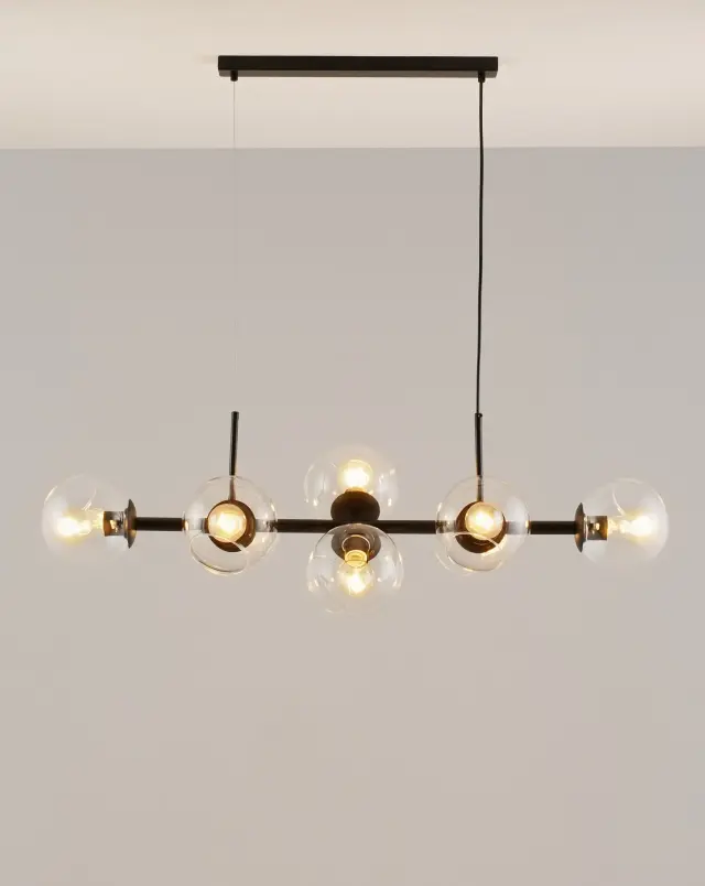 Светильник Moderli V2171-P LONG — черный, ракурс 2