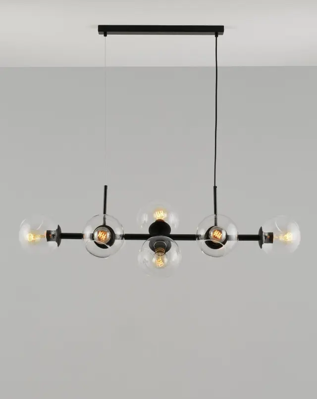 Светильник Moderli V2171-P LONG — черный, ракурс 6