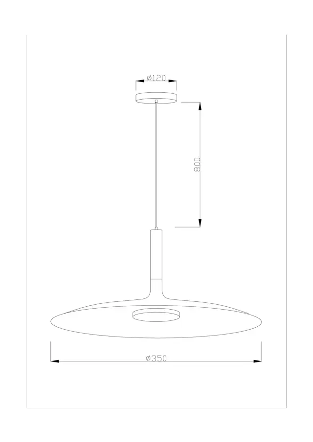 Светильник Moderli V2221-PL METRIX — черный, ракурс 6