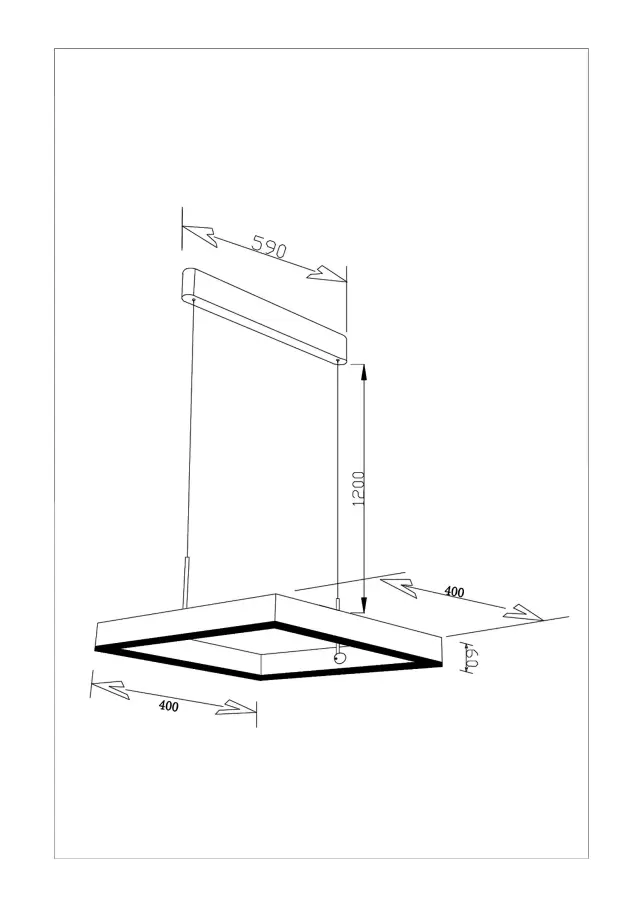 Светильник Moderli V2452-PL STRAIGHT — коричневый, ракурс 7