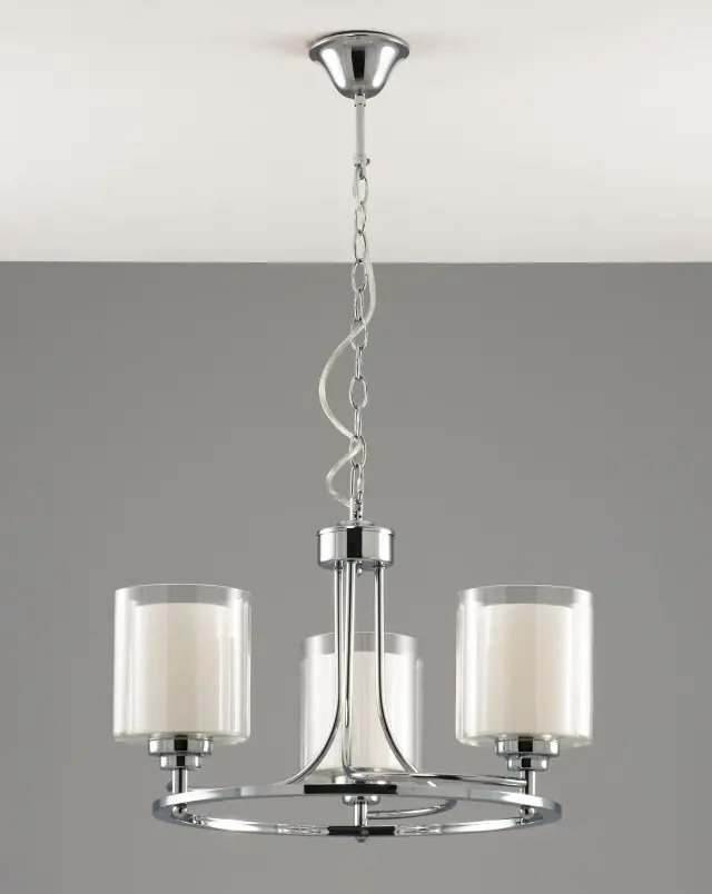 Люстра Moderli V2524-3P MAXIMILIAN — хром, ракурс 3