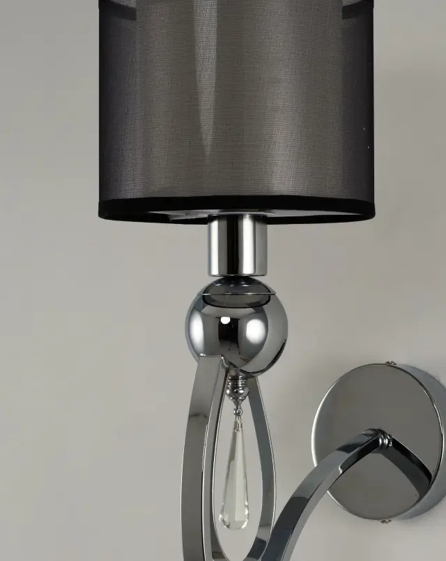 Бра Moderli V2583-1W DARK — хром, ракурс 8