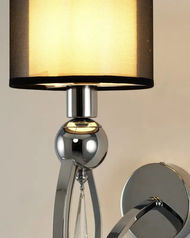 Бра Moderli V2583-1W DARK — хром, ракурс 9