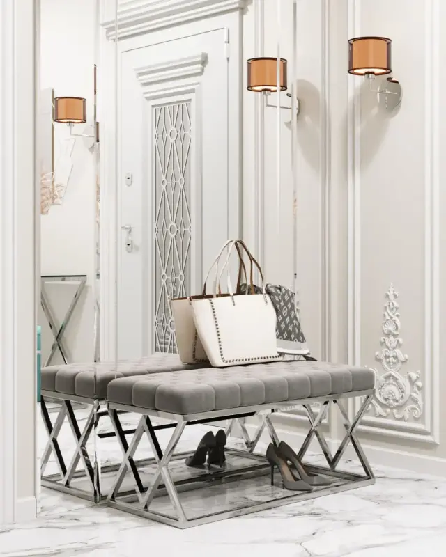 Бра Moderli V2730-1W ROOM — хром, ракурс 5