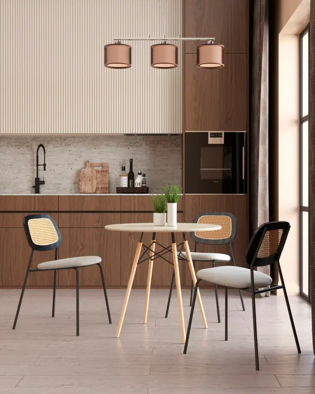 Светильник Moderli V2731-3P ROOM — хром, ракурс 3