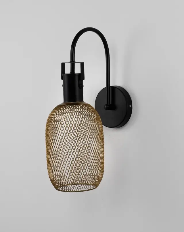 Бра Moderli V2800-1W ALINA — черный, ракурс 5
