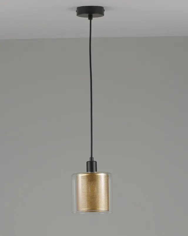 Светильник Moderli V2870-1P SUSPENT — черный, ракурс 5