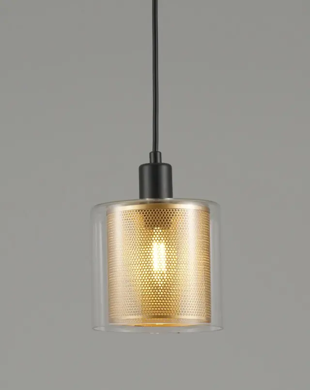 Светильник Moderli V2870-1P SUSPENT — черный, ракурс 6