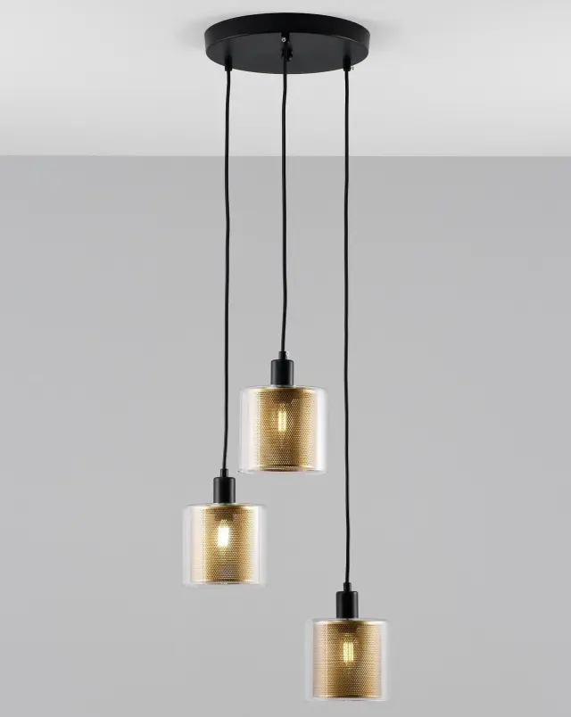 Светильник Moderli V2871-3P SUSPENT — черный, ракурс 7