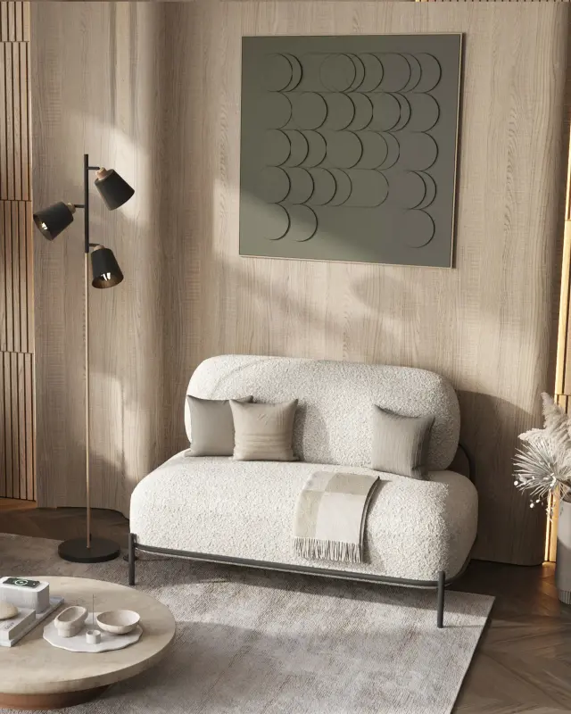 Торшер Moderli V3051-3F FLOOR — черный, ракурс 3